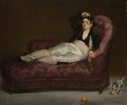 Edouard Manet Young Woman Reclining in Spanish Costume France oil painting artist